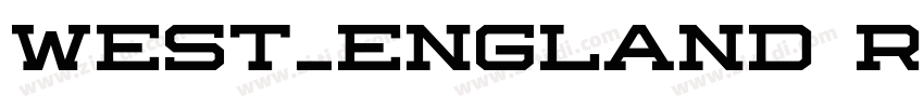West_england Regular字体转换 West_england Regular字体转换